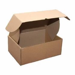 Die cut corrugated box